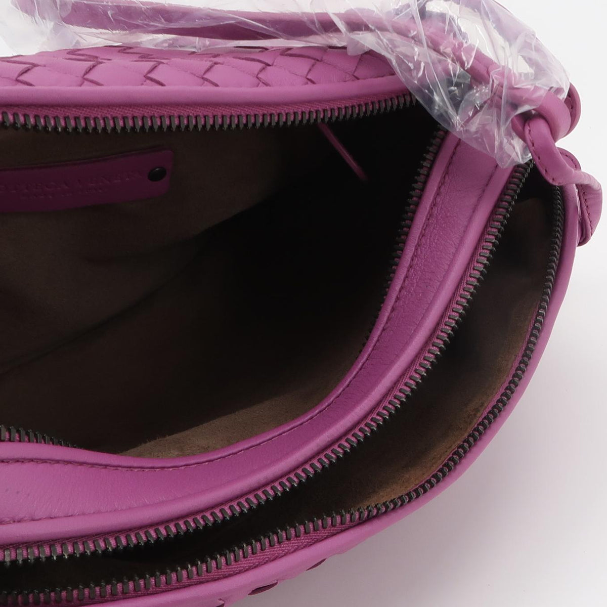 Bottega Veneta Nodini Crossbody Purple Pink