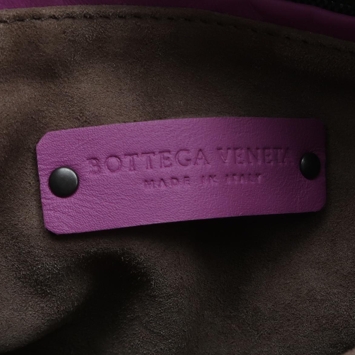 Bottega Veneta Nodini Crossbody Purple Pink