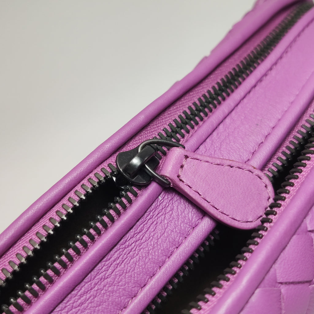 Bottega Veneta Nodini Crossbody Purple Pink