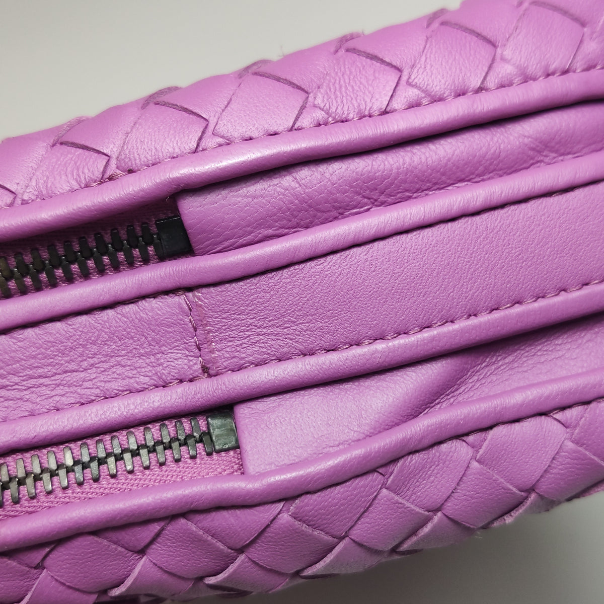 Bottega Veneta Nodini Crossbody Purple Pink