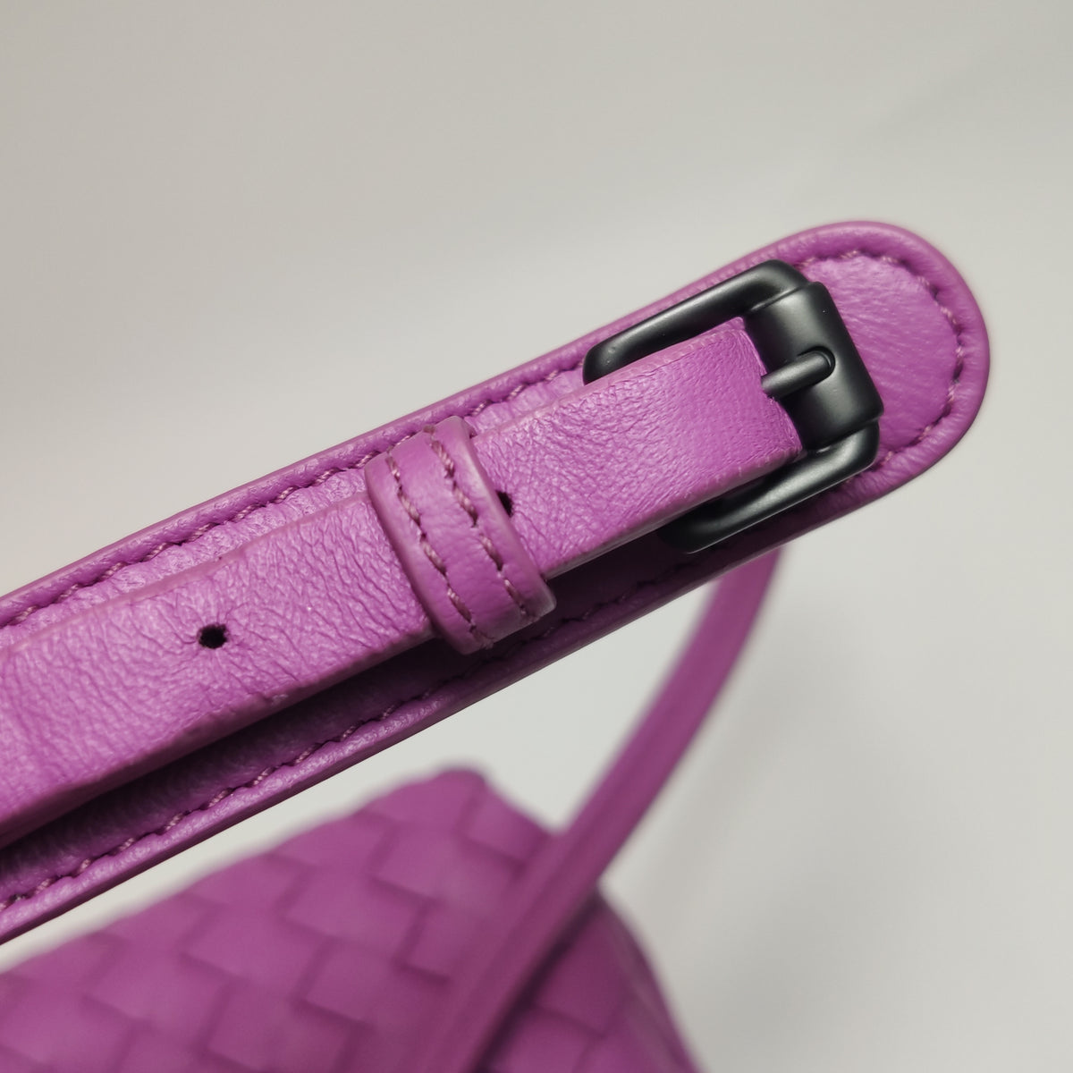 Bottega Veneta Nodini Crossbody Purple Pink