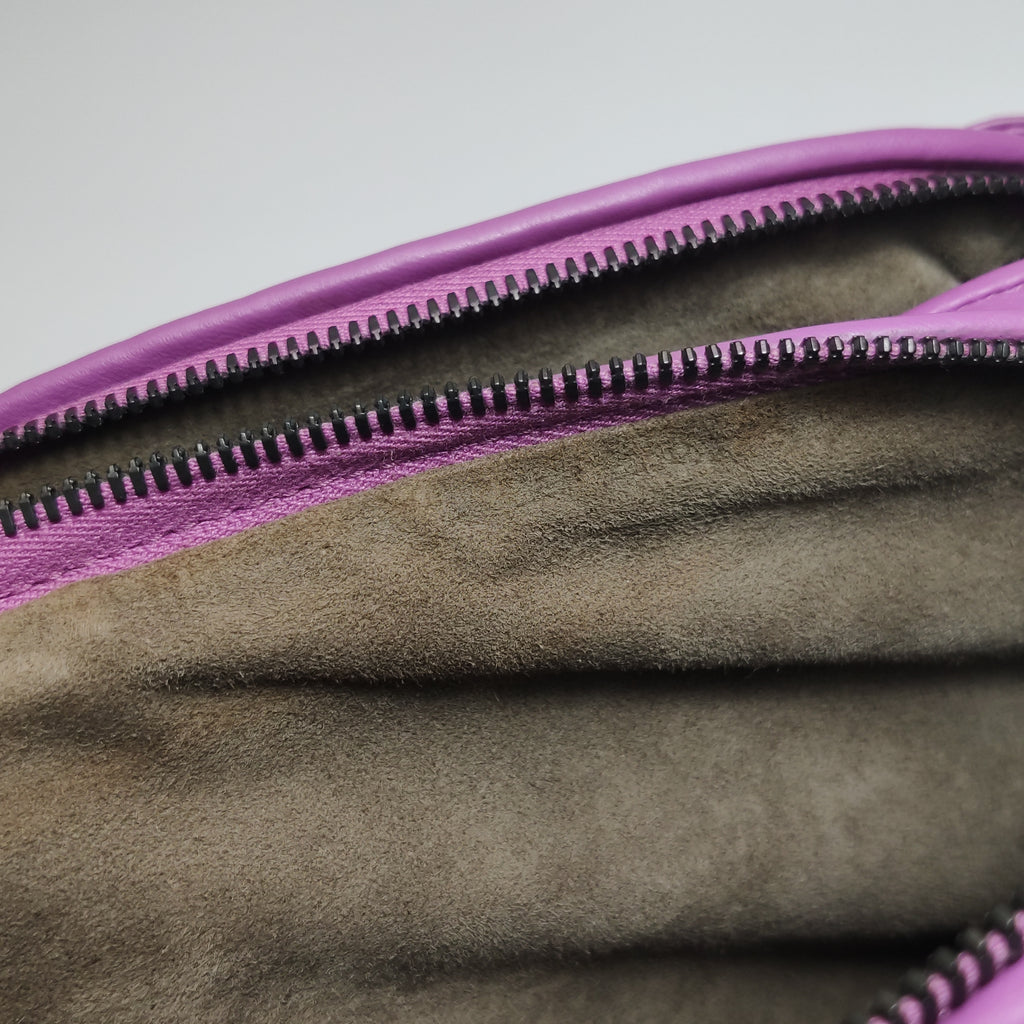 Bottega Veneta Nodini Crossbody Purple Pink