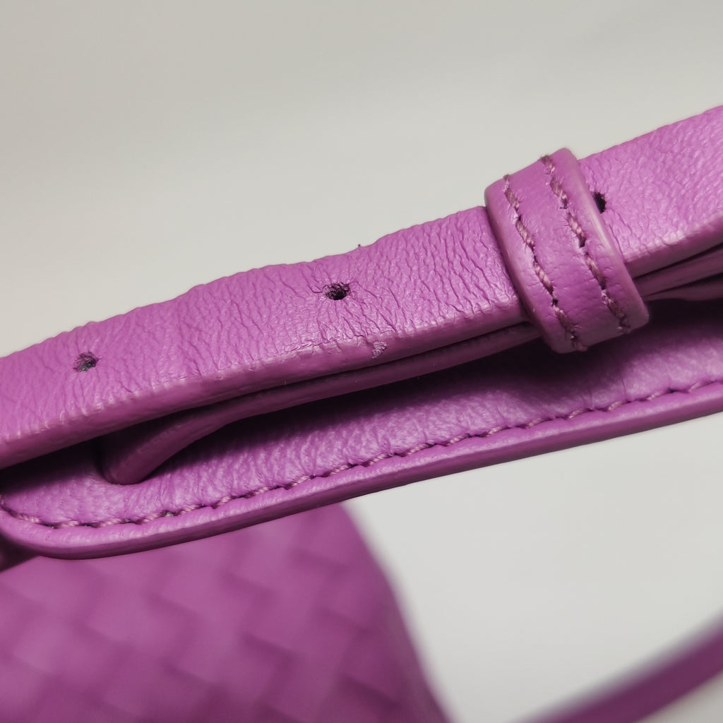Bottega Veneta Nodini Crossbody Purple Pink