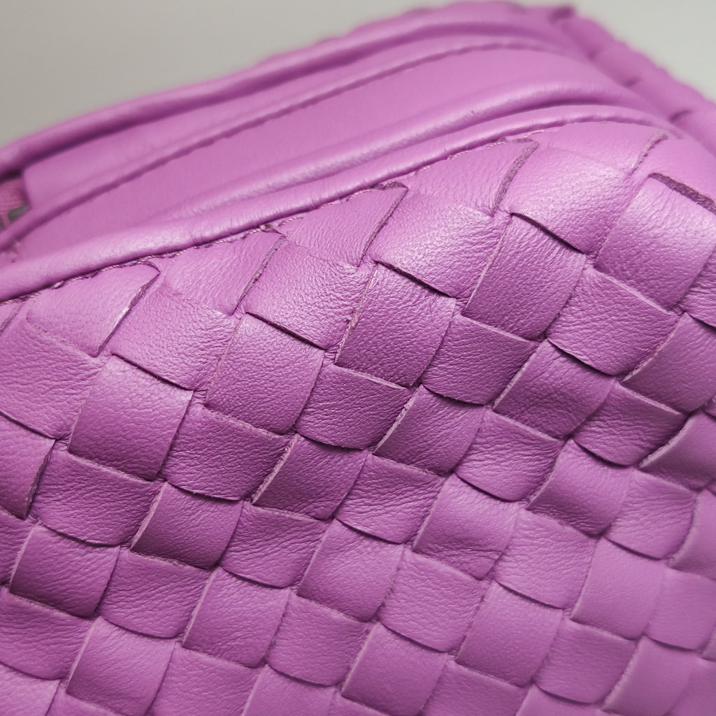 Bottega Veneta Nodini Crossbody Purple Pink