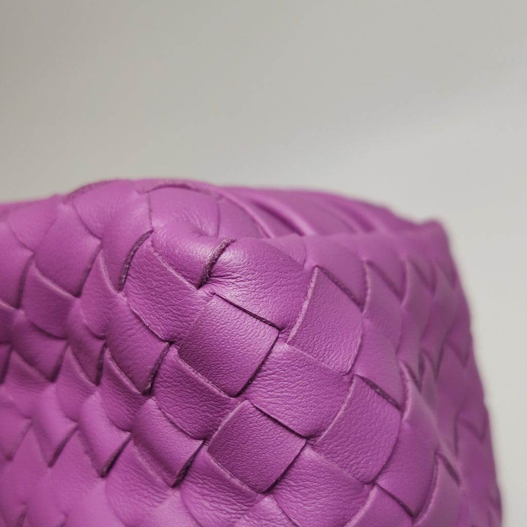 Bottega Veneta Nodini Crossbody Purple Pink