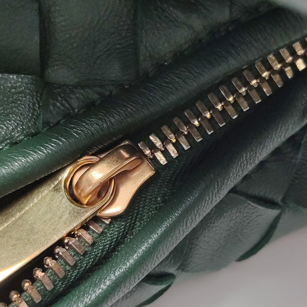 Bottega Veneta Jodie Small Dark Green