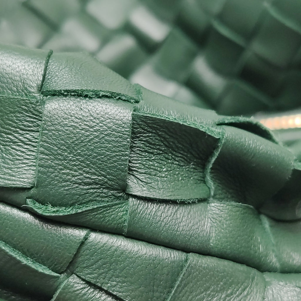 Bottega Veneta Jodie Small Dark Green