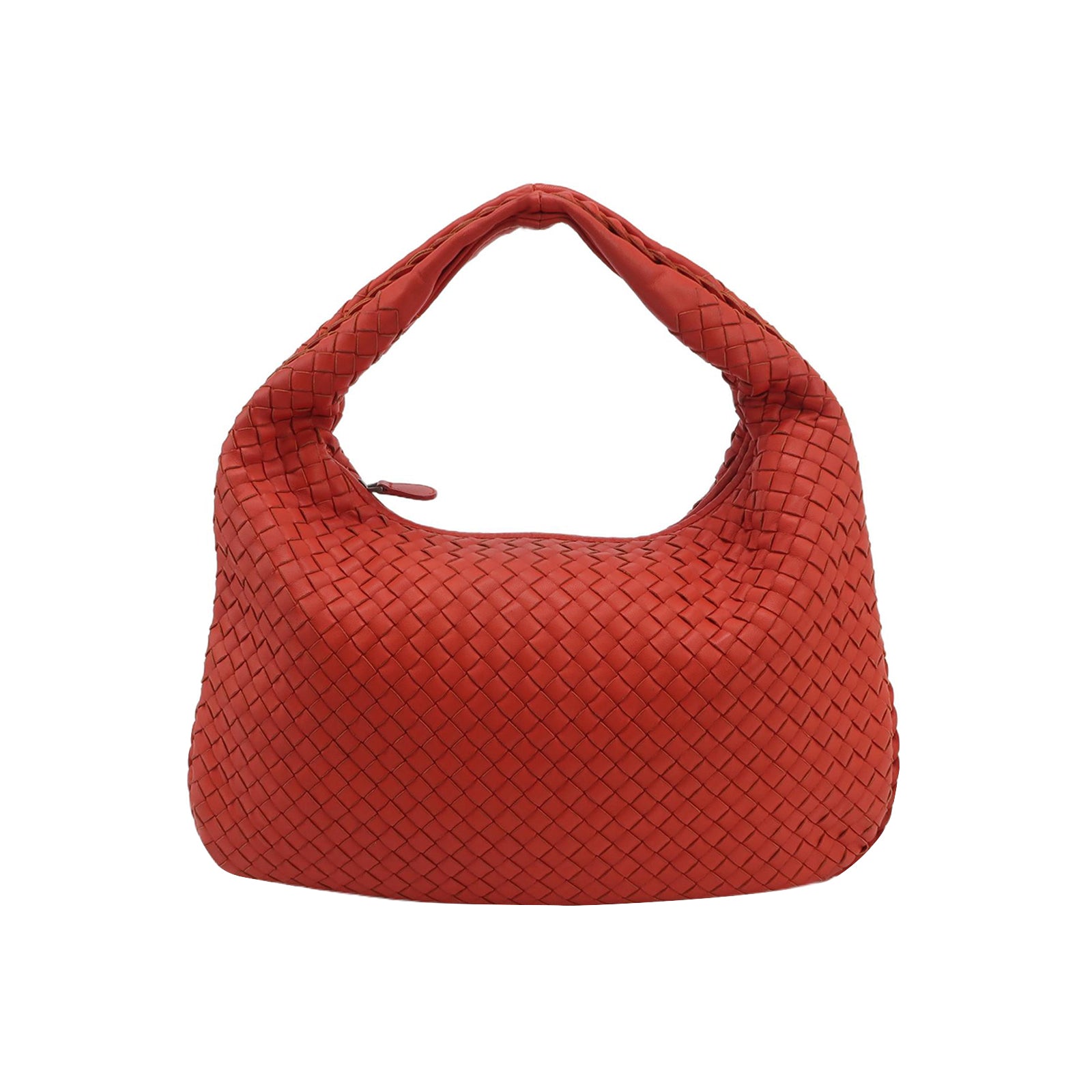 Bottega Veneta Intrecciato Hobo Red