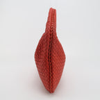 Bottega Veneta Intrecciato Hobo Red