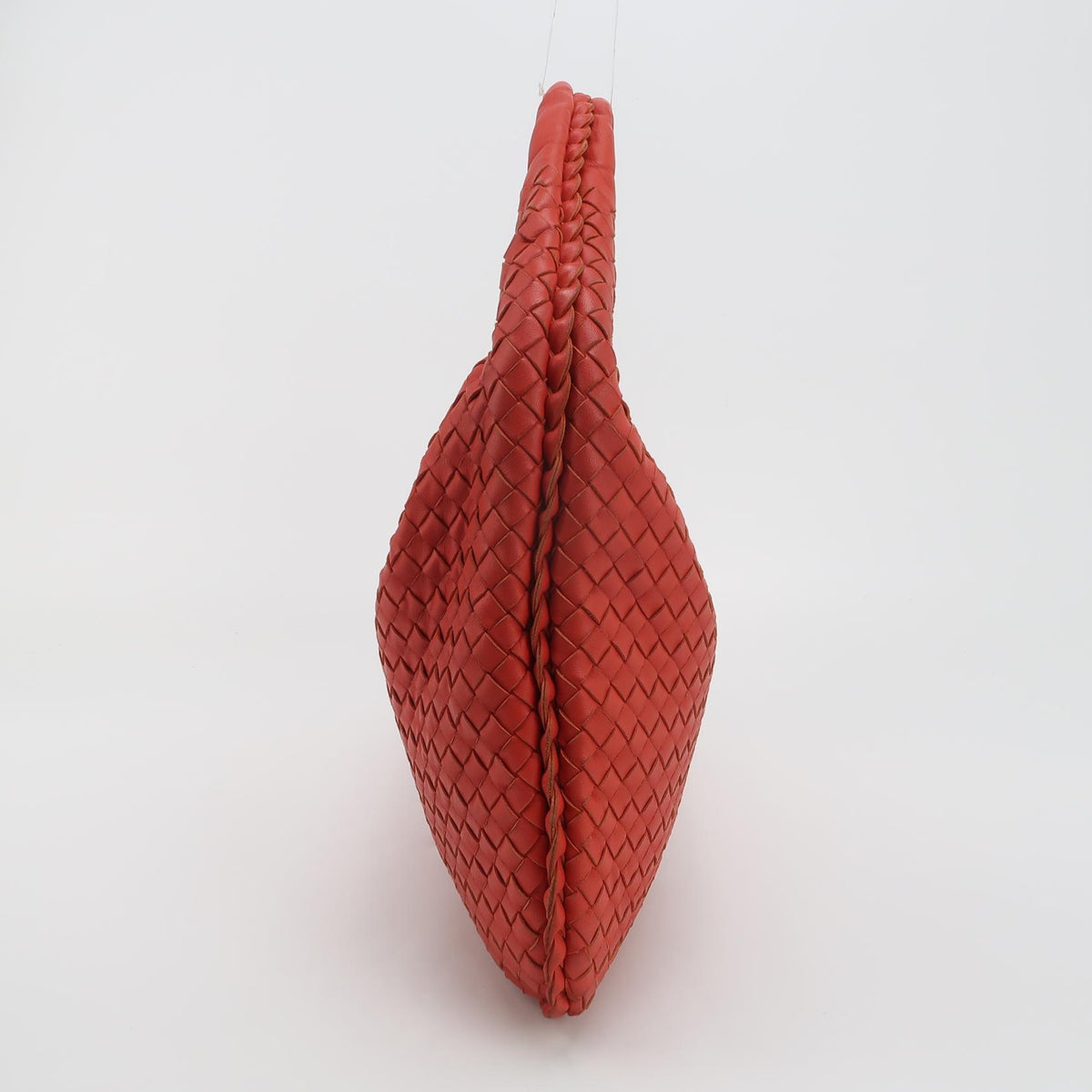 Bottega Veneta Intrecciato Hobo Red
