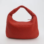 Bottega Veneta Intrecciato Hobo Red