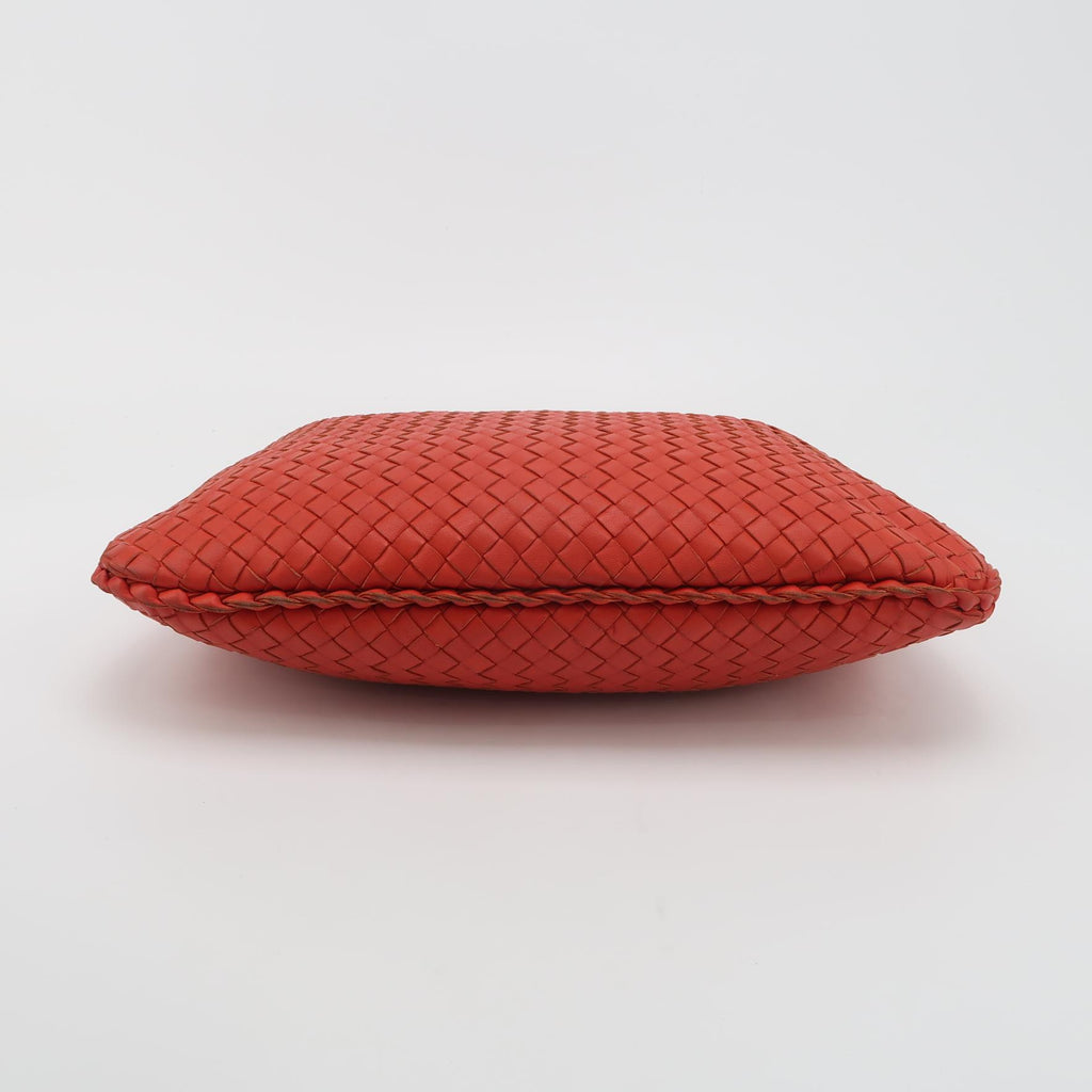 Bottega Veneta Intrecciato Hobo Red