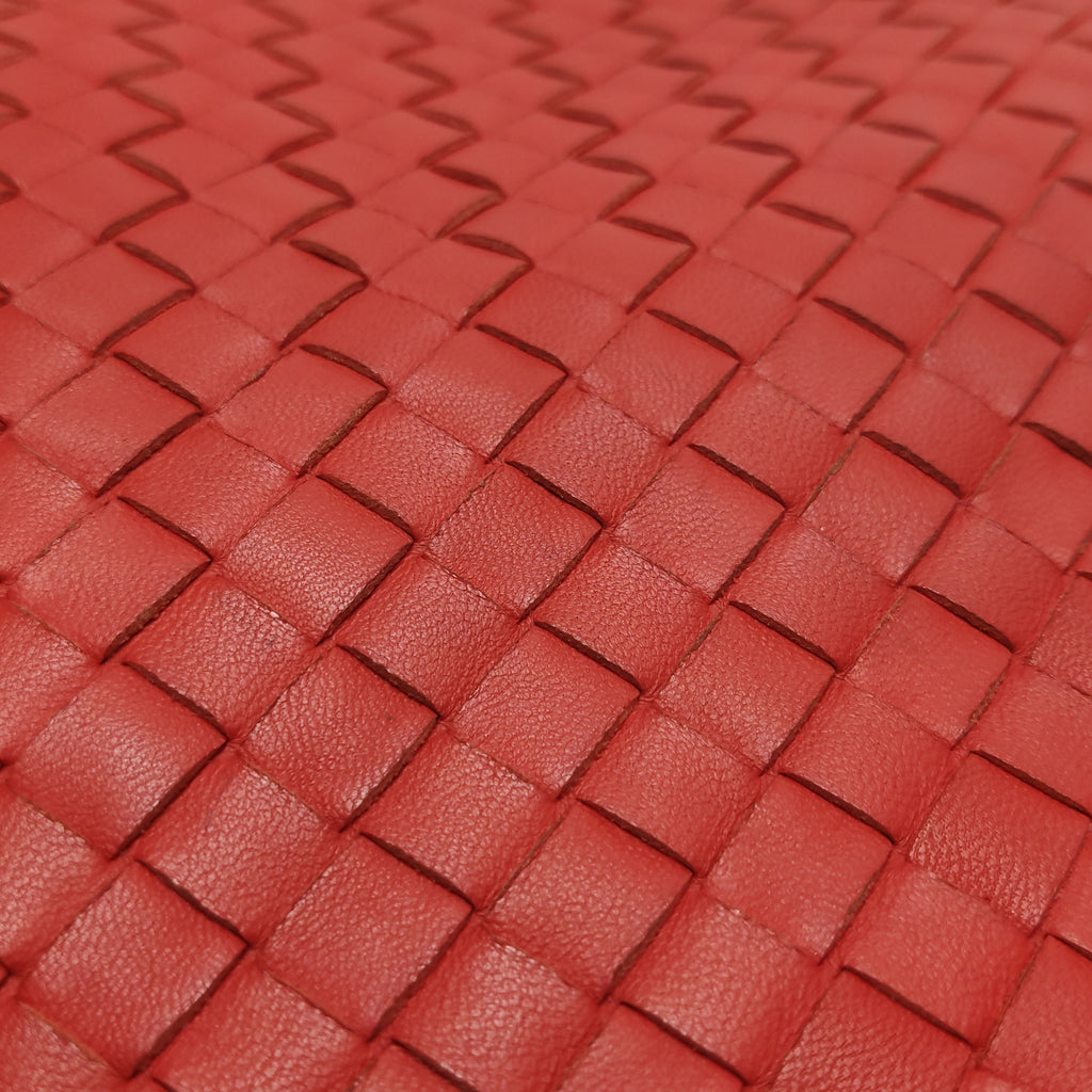 Bottega Veneta Intrecciato Hobo Red