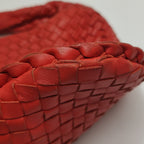Bottega Veneta Intrecciato Hobo Red