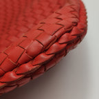 Bottega Veneta Intrecciato Hobo Red