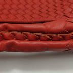 Bottega Veneta Intrecciato Hobo Red