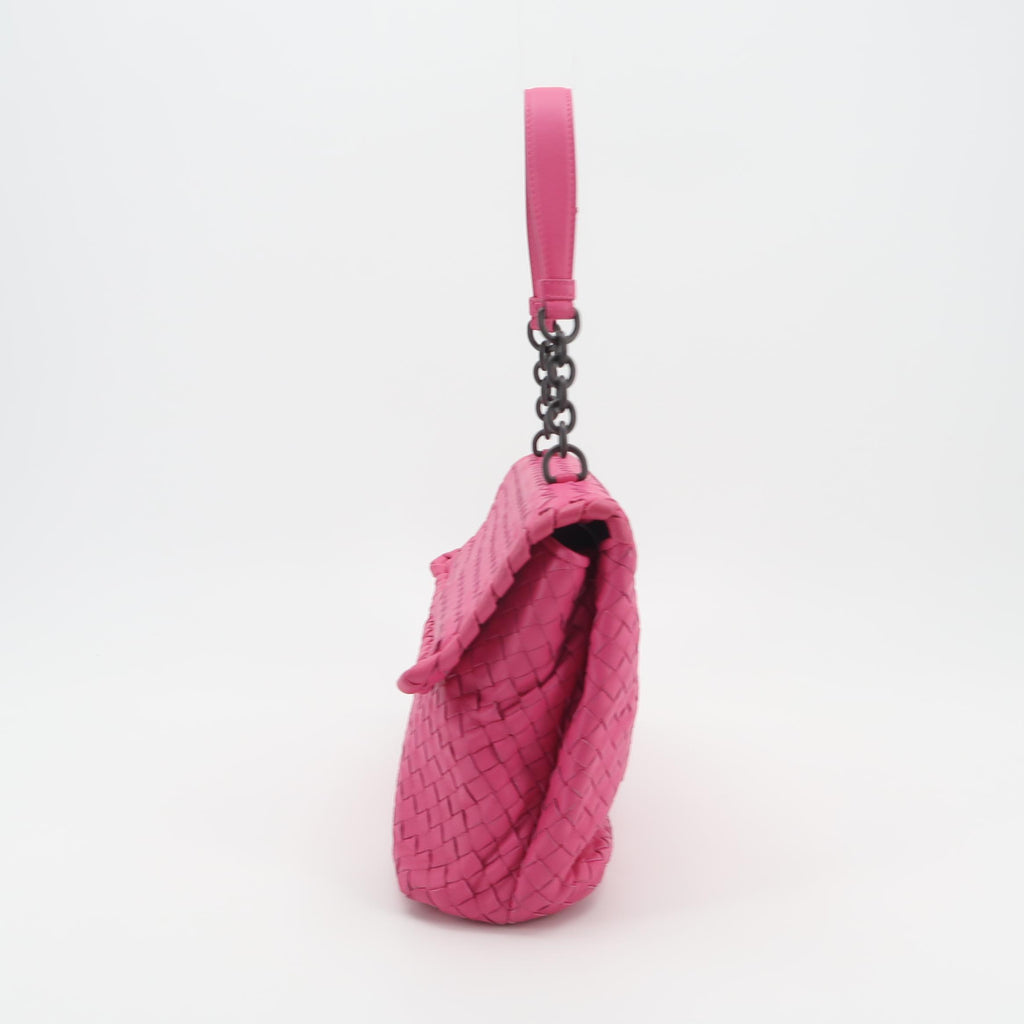 Bottega Veneta Intrecciato Olimpia Pink