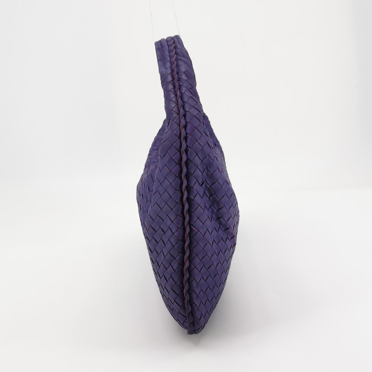 Bottega Veneta Intrecciato Hobo Small Purple