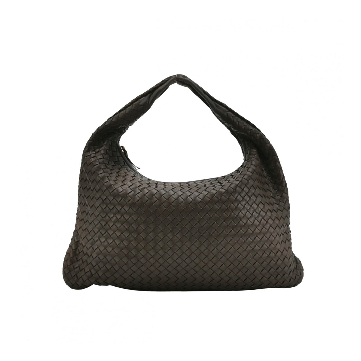 Bottega Veneta Intrecciato Hobo Medium Dark Brown