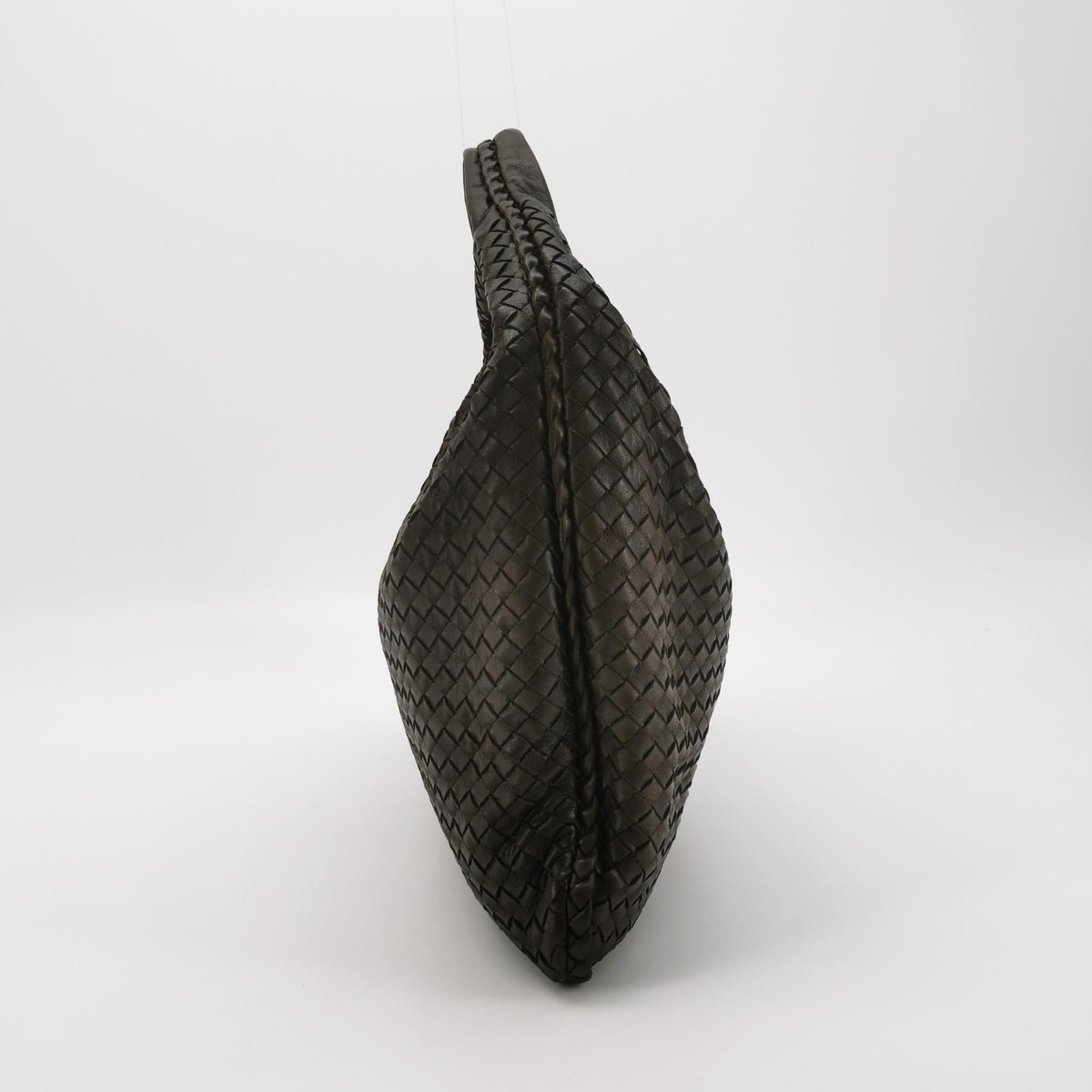 Bottega Veneta Intrecciato Hobo Medium Dark Brown