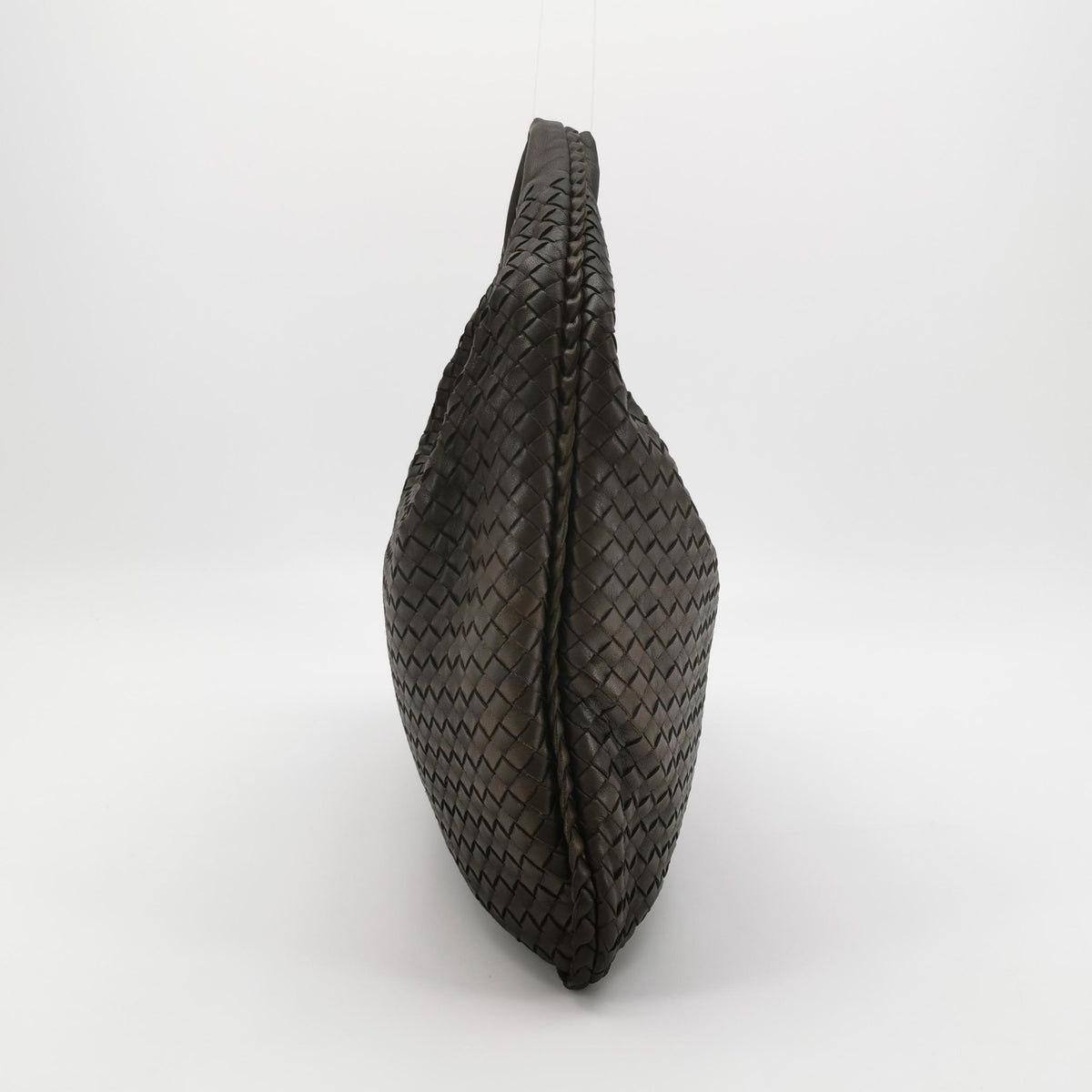 Bottega Veneta Intrecciato Hobo Medium Dark Brown