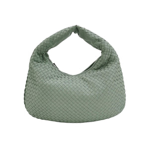 Bottega Veneta Intrecciato Hobo Sage Green