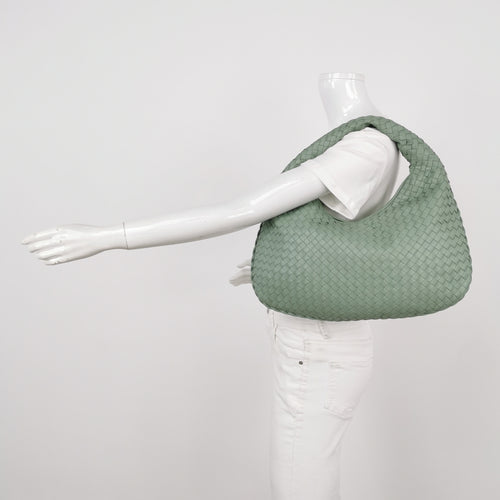 Bottega Veneta Intrecciato Hobo Sage Green