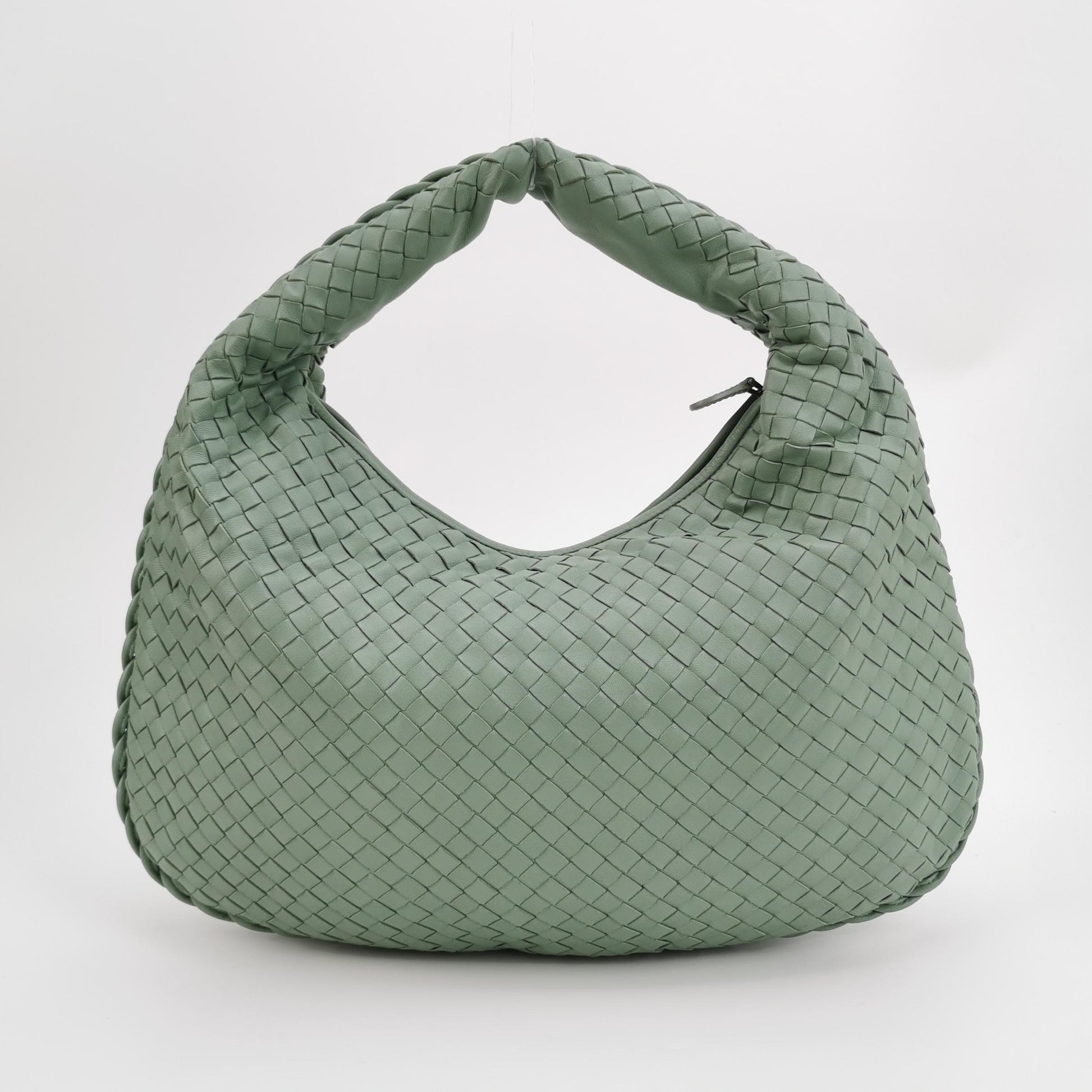 Bottega Veneta Intrecciato Hobo Sage Green