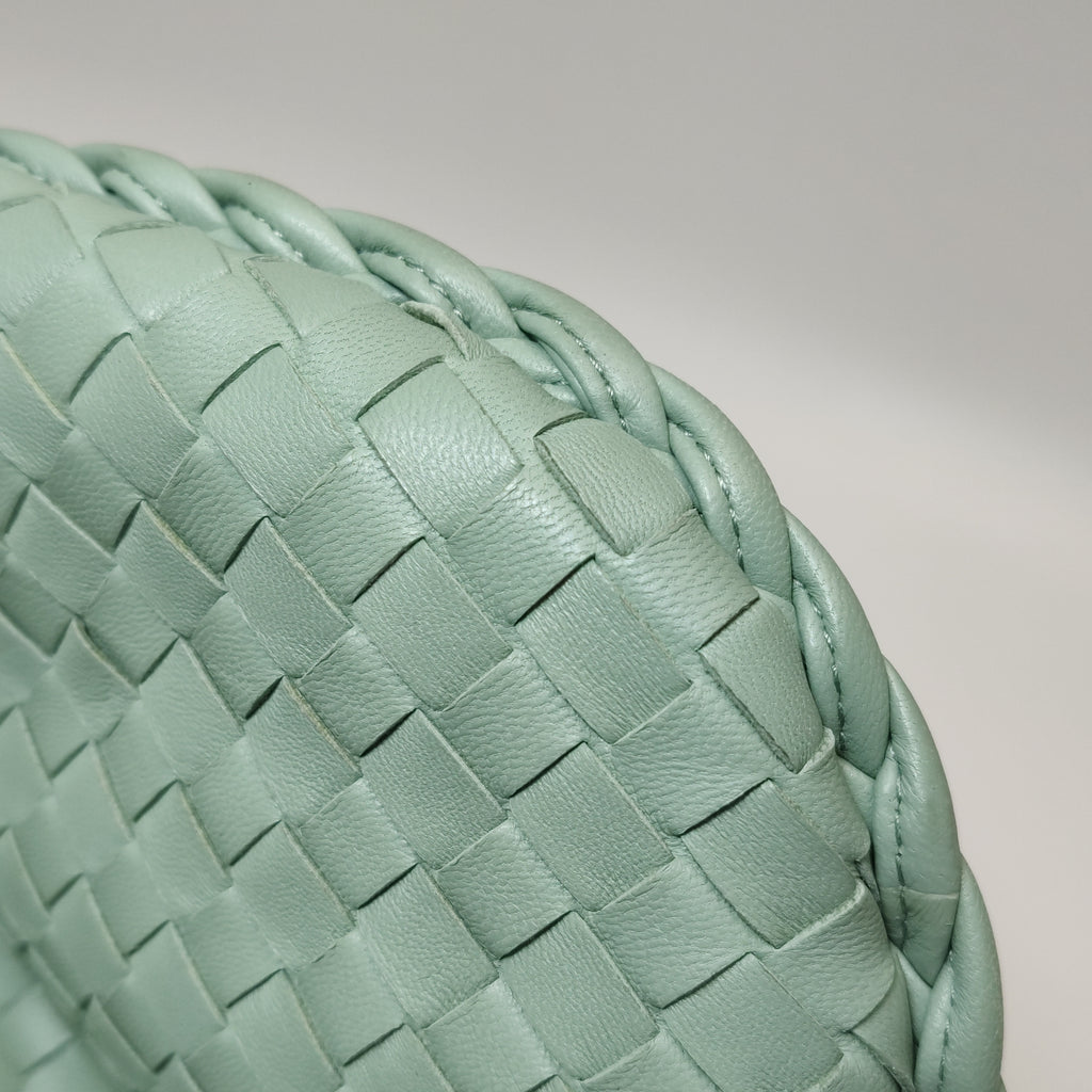 Bottega Veneta Intrecciato Hobo Sage Green