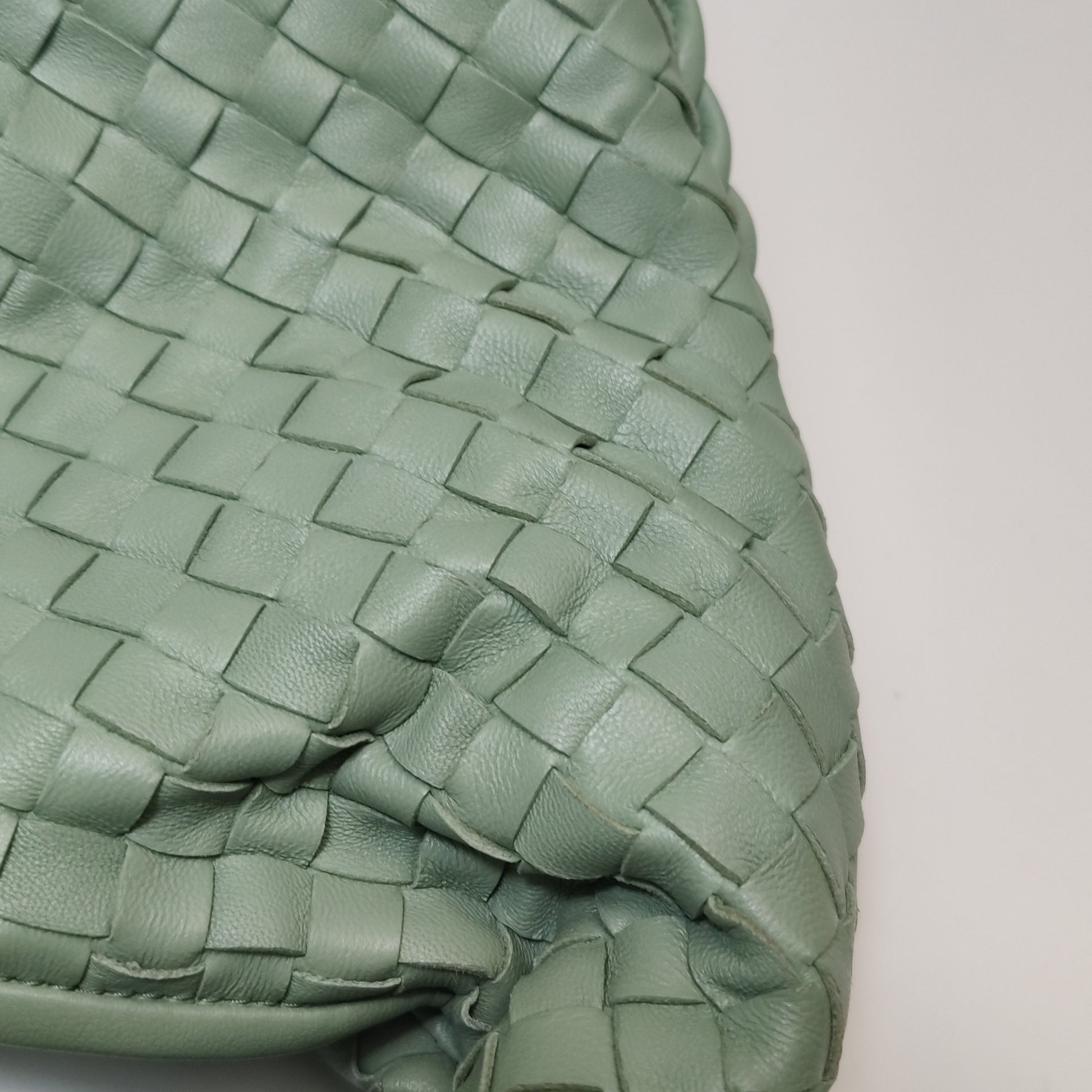 Bottega Veneta Intrecciato Hobo Sage Green