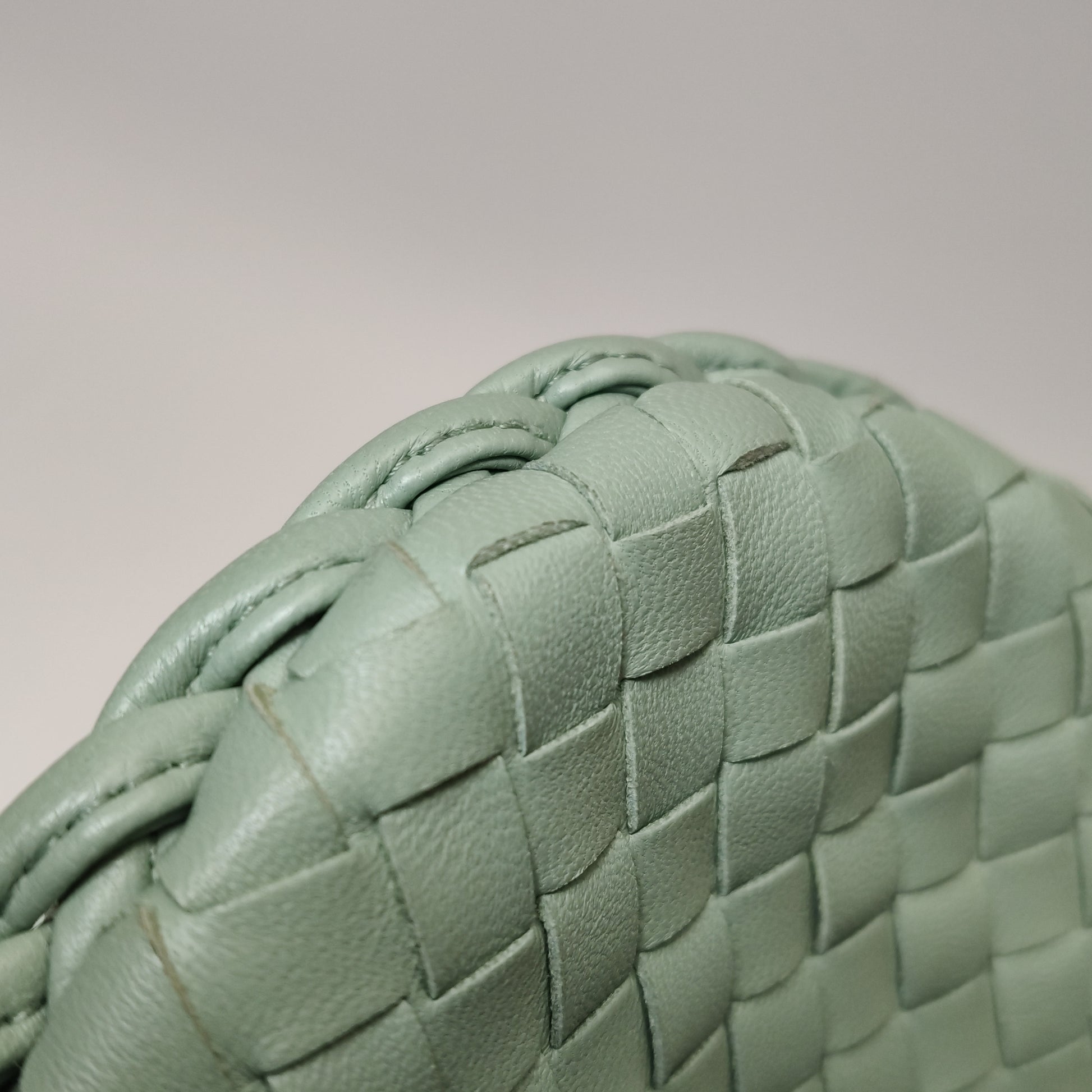 Bottega Veneta Intrecciato Hobo Sage Green