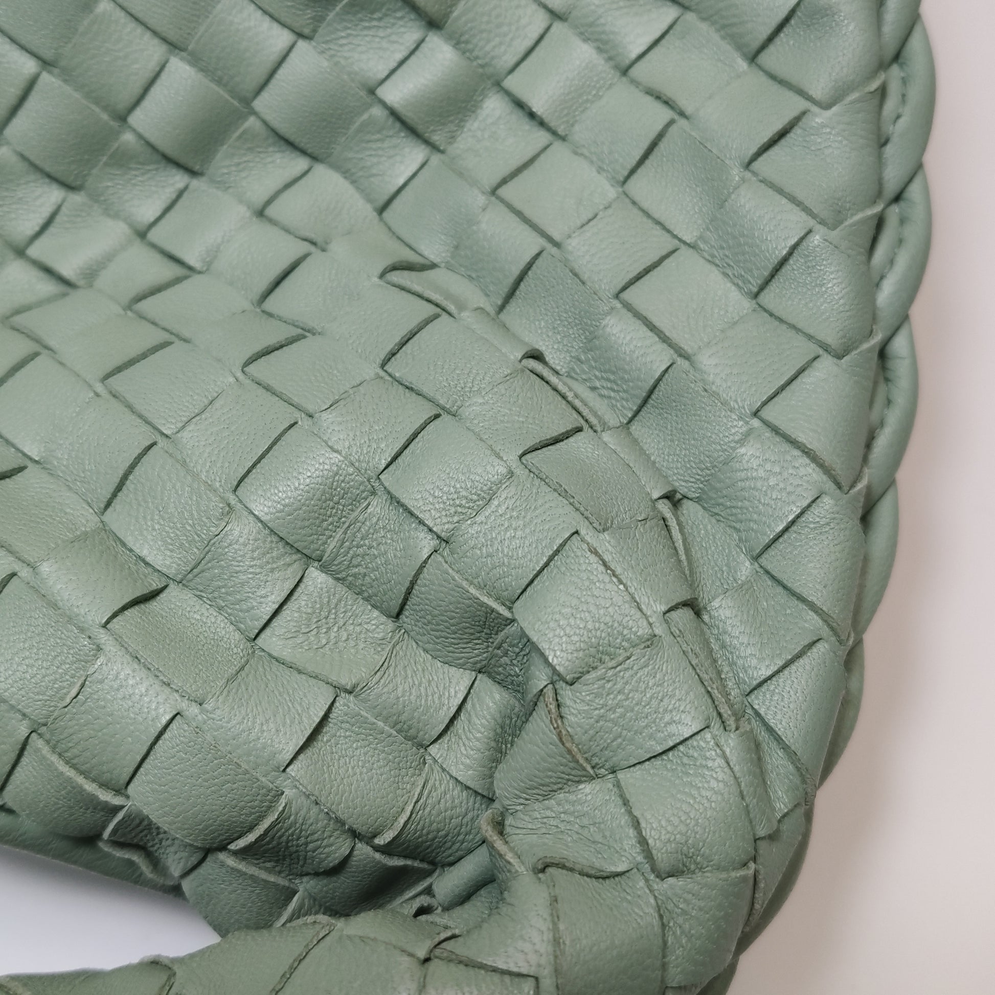 Bottega Veneta Intrecciato Hobo Sage Green