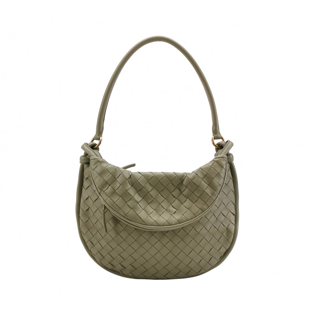 Bottega Veneta Gemelli Medium Travertine Shoulder Bag