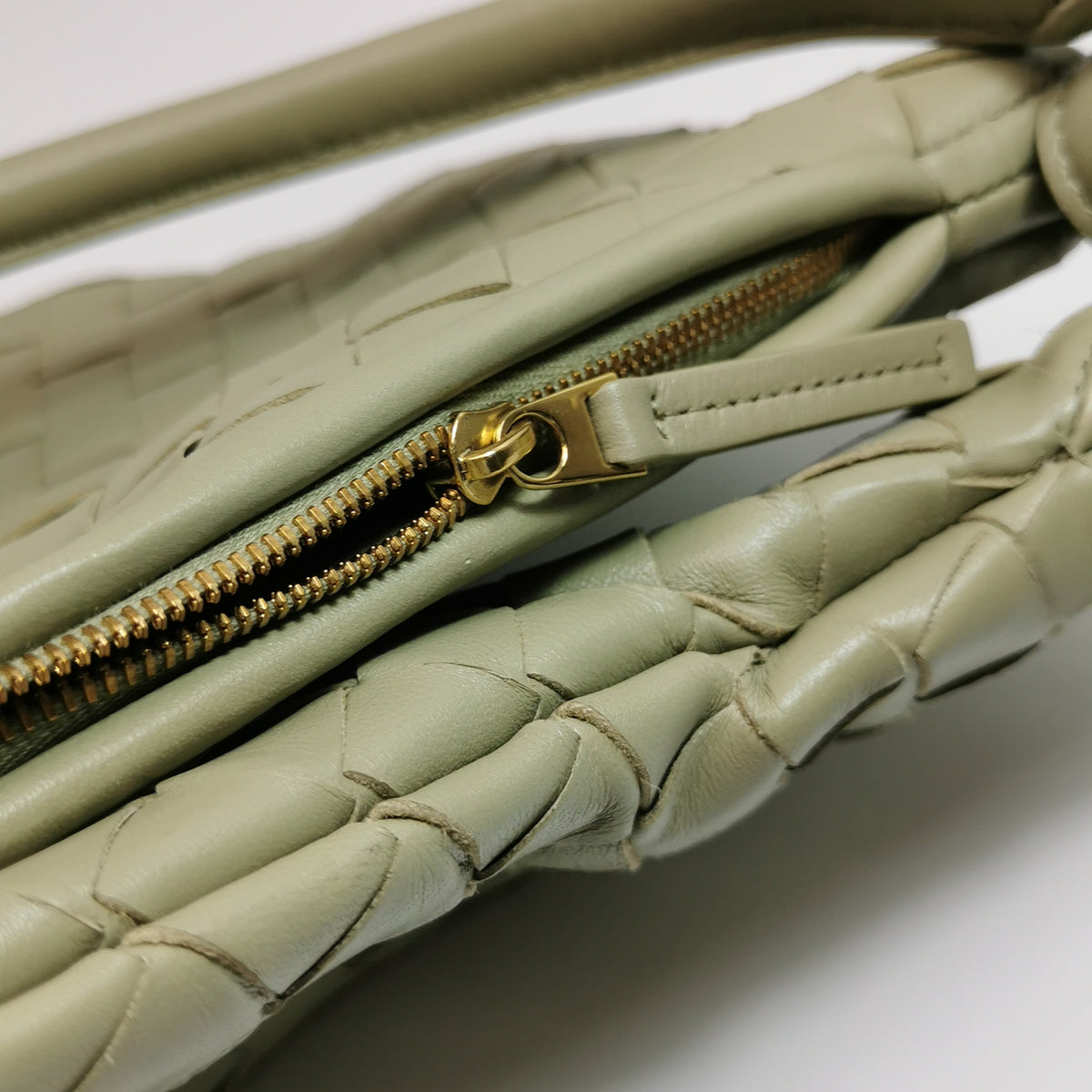 Bottega Veneta Gemelli Medium Travertine Shoulder Bag