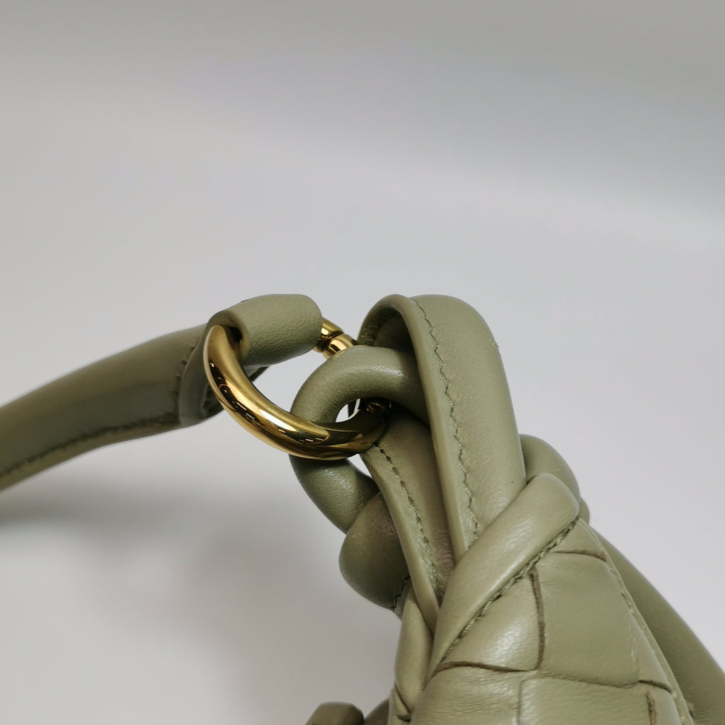 Bottega Veneta Gemelli Medium Travertine Shoulder Bag