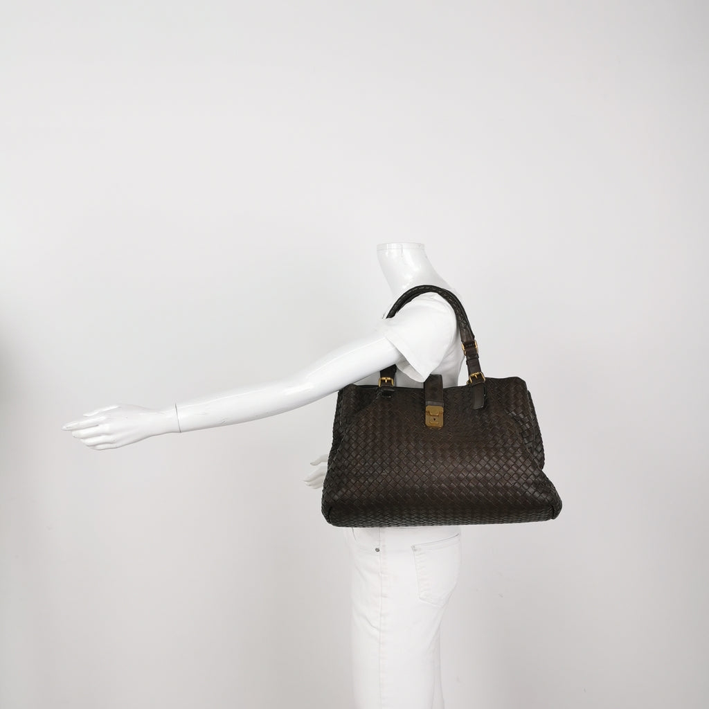Bottega Veneta Roma Dark Brown
