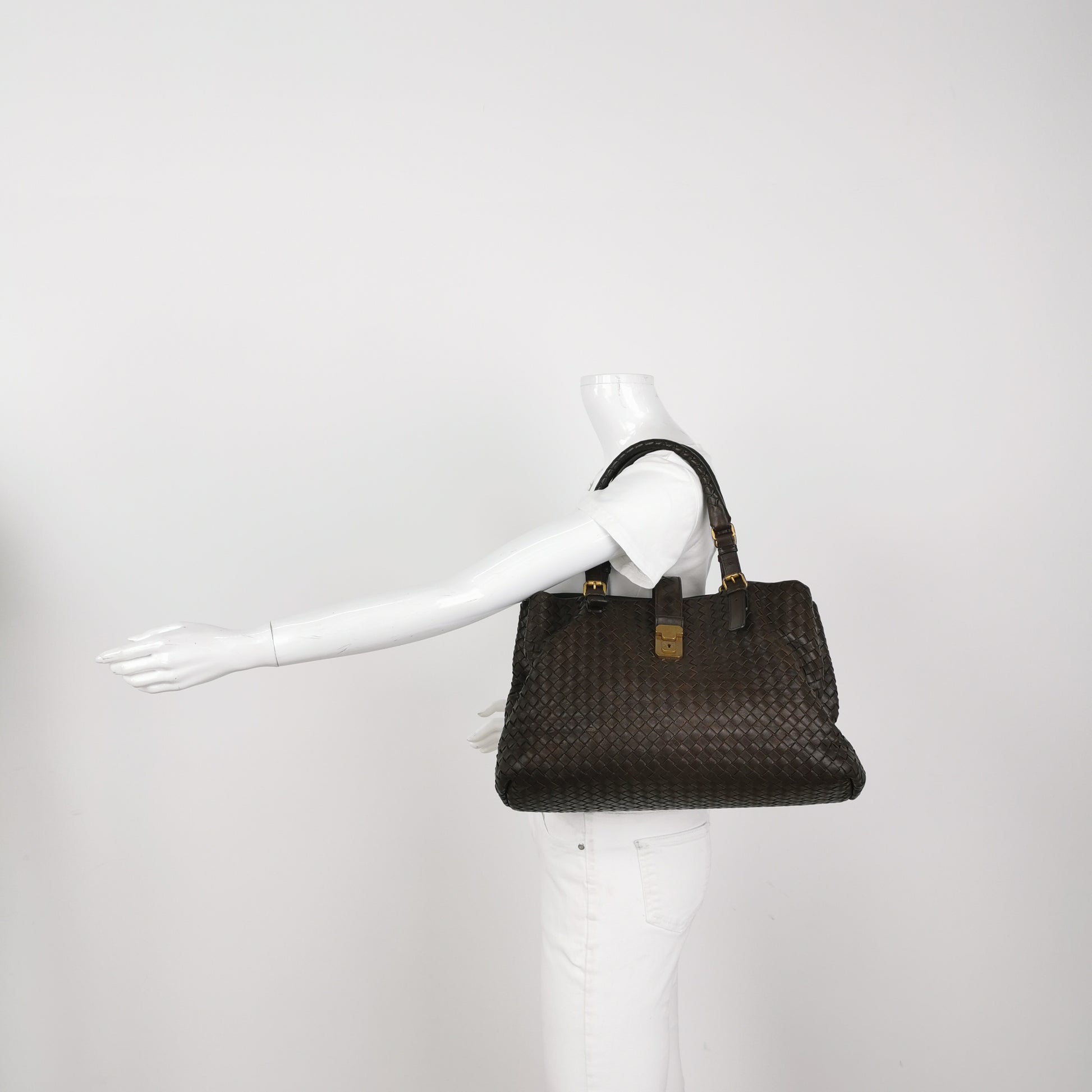 Bottega Veneta Roma Dark Brown