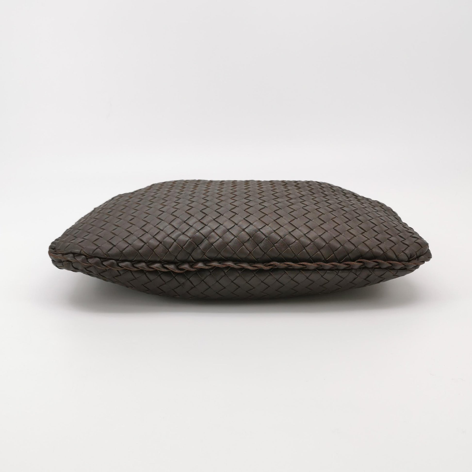 Bottega Veneta Intrecciato Hobo Dark Brown
