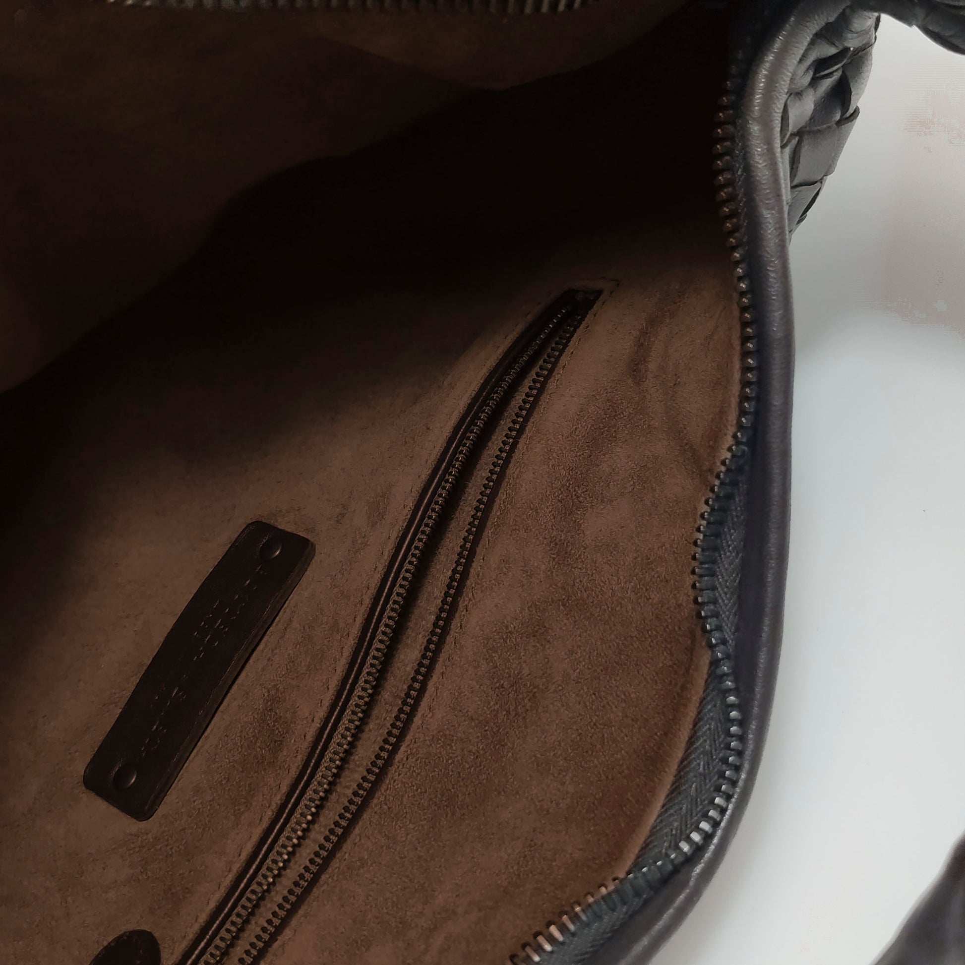 Bottega Veneta Intrecciato Hobo Dark Brown