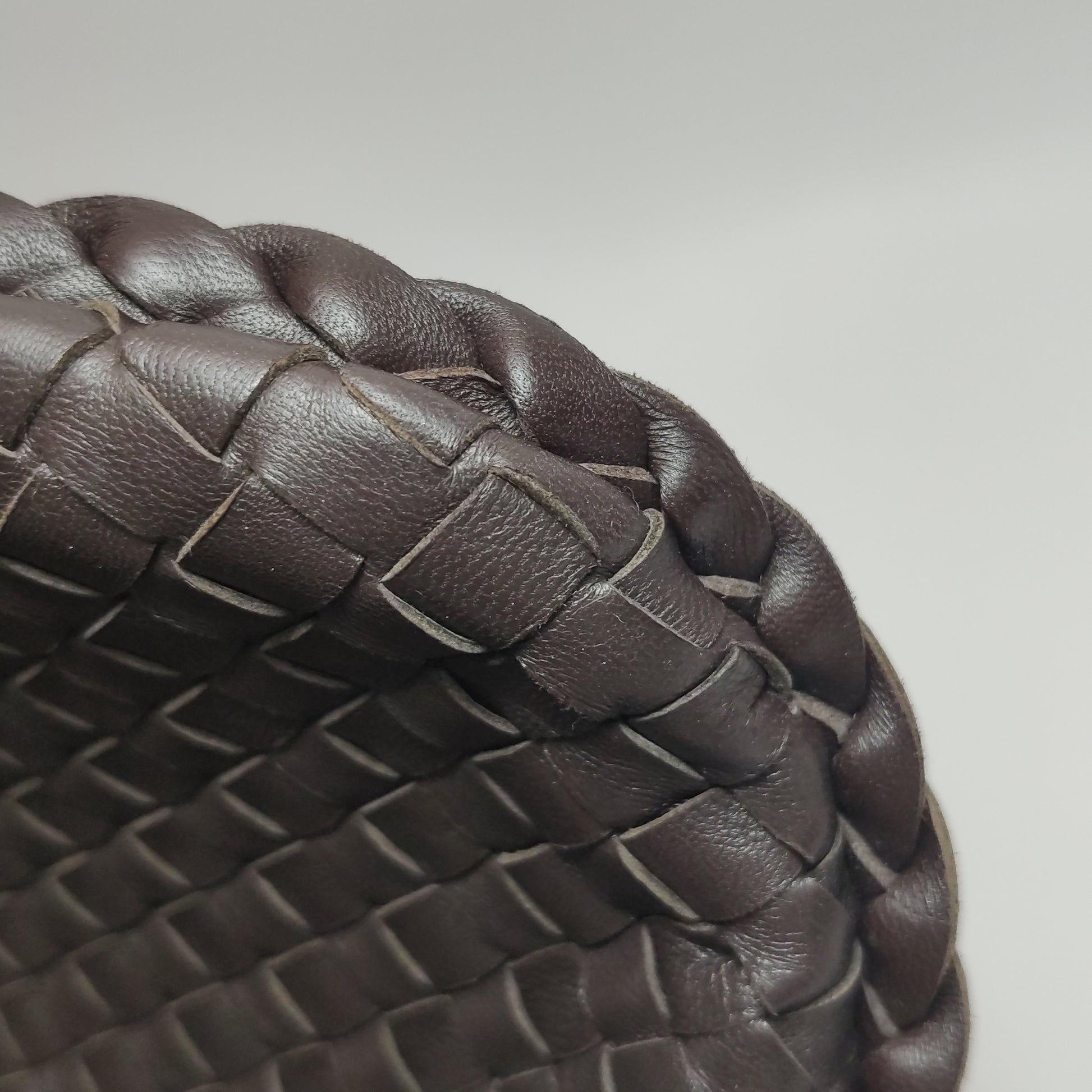 Bottega Veneta Intrecciato Hobo Dark Brown