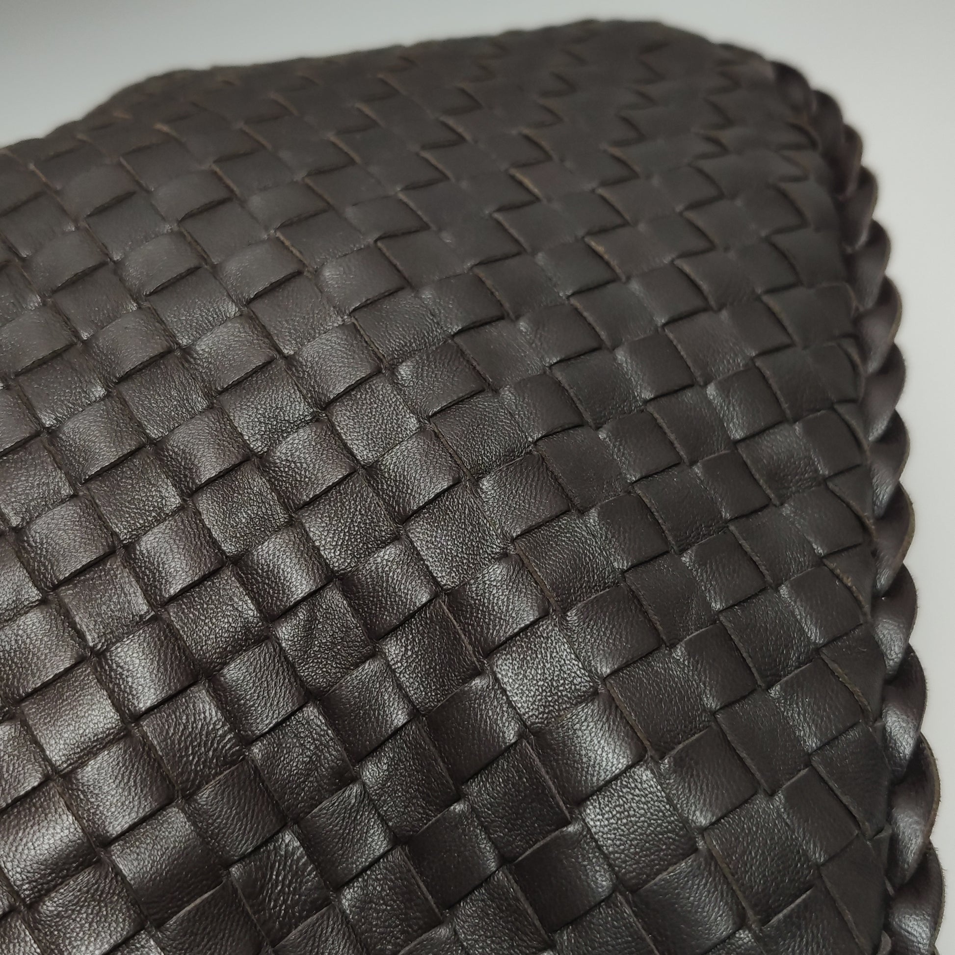Bottega Veneta Intrecciato Hobo Dark Brown