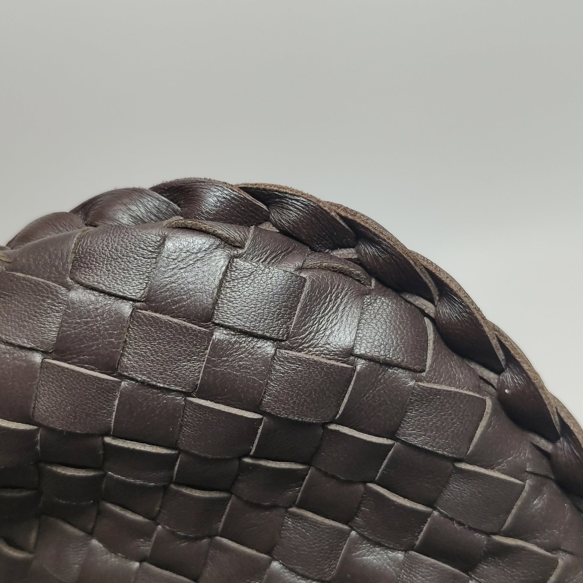 Bottega Veneta Intrecciato Hobo Dark Brown