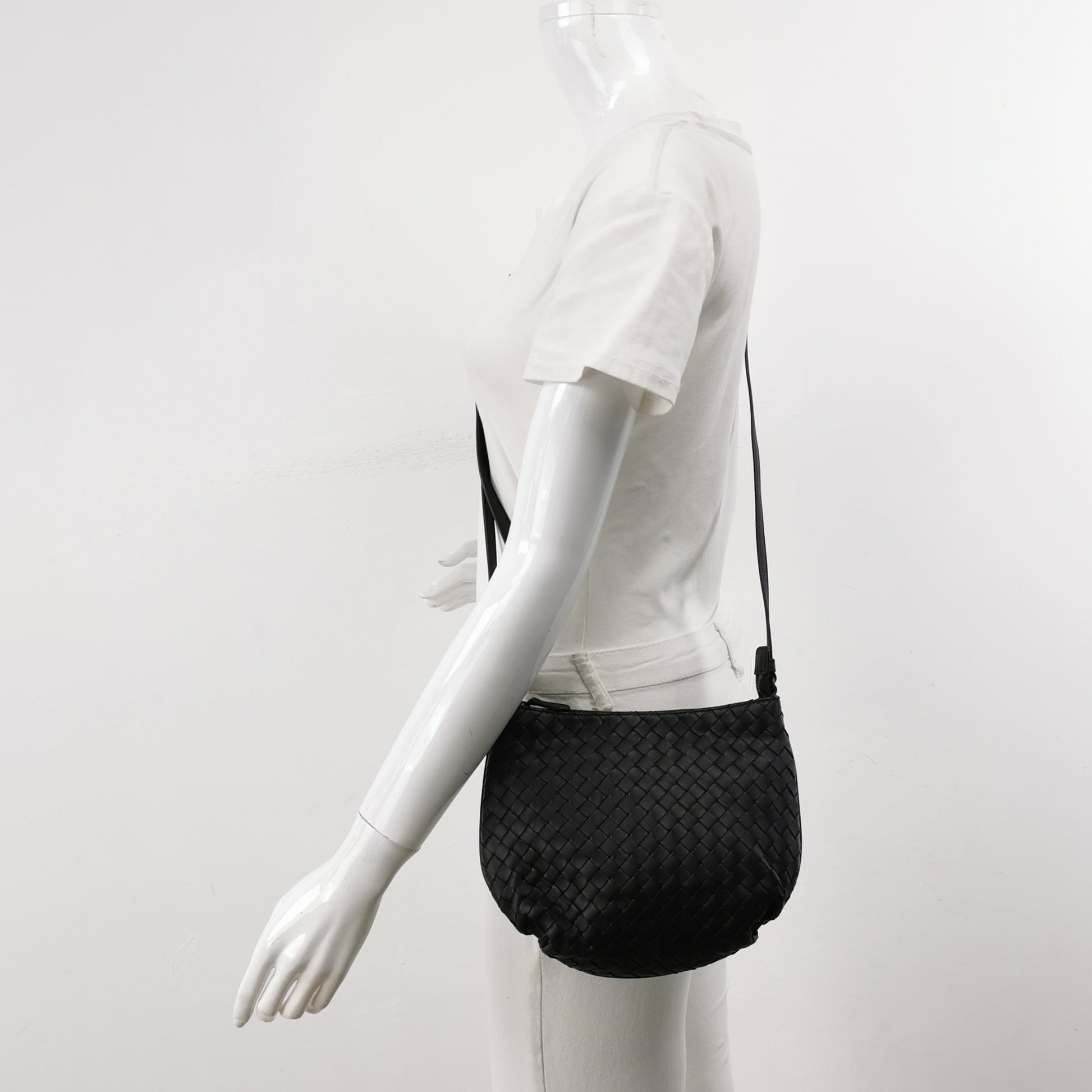 Bottega Veneta Intrecciato Hobo Crossbody