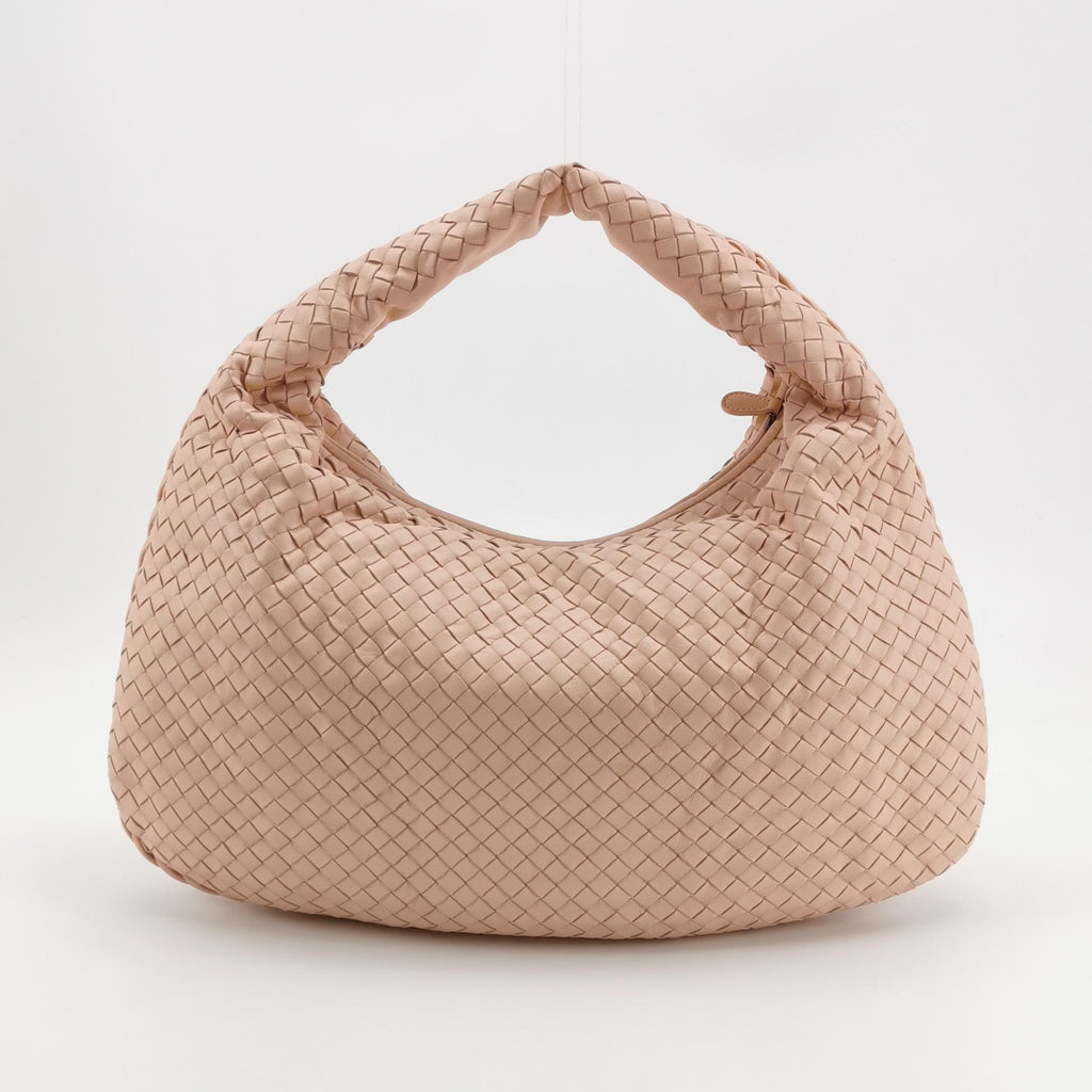 Bottega Veneta Intrecciato Hobo Light Pink