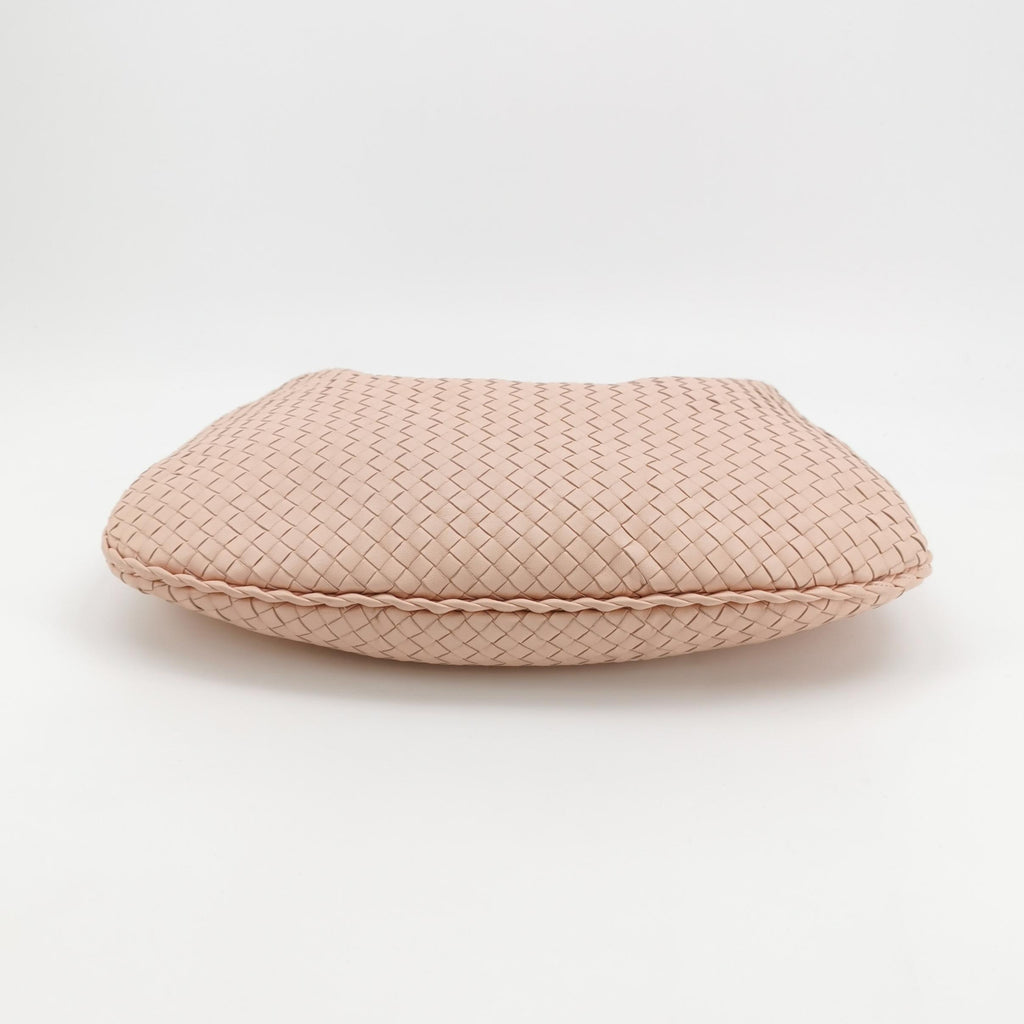 Bottega Veneta Intrecciato Hobo Light Pink