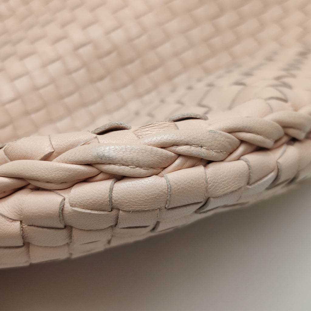 Bottega Veneta Intrecciato Hobo Light Pink