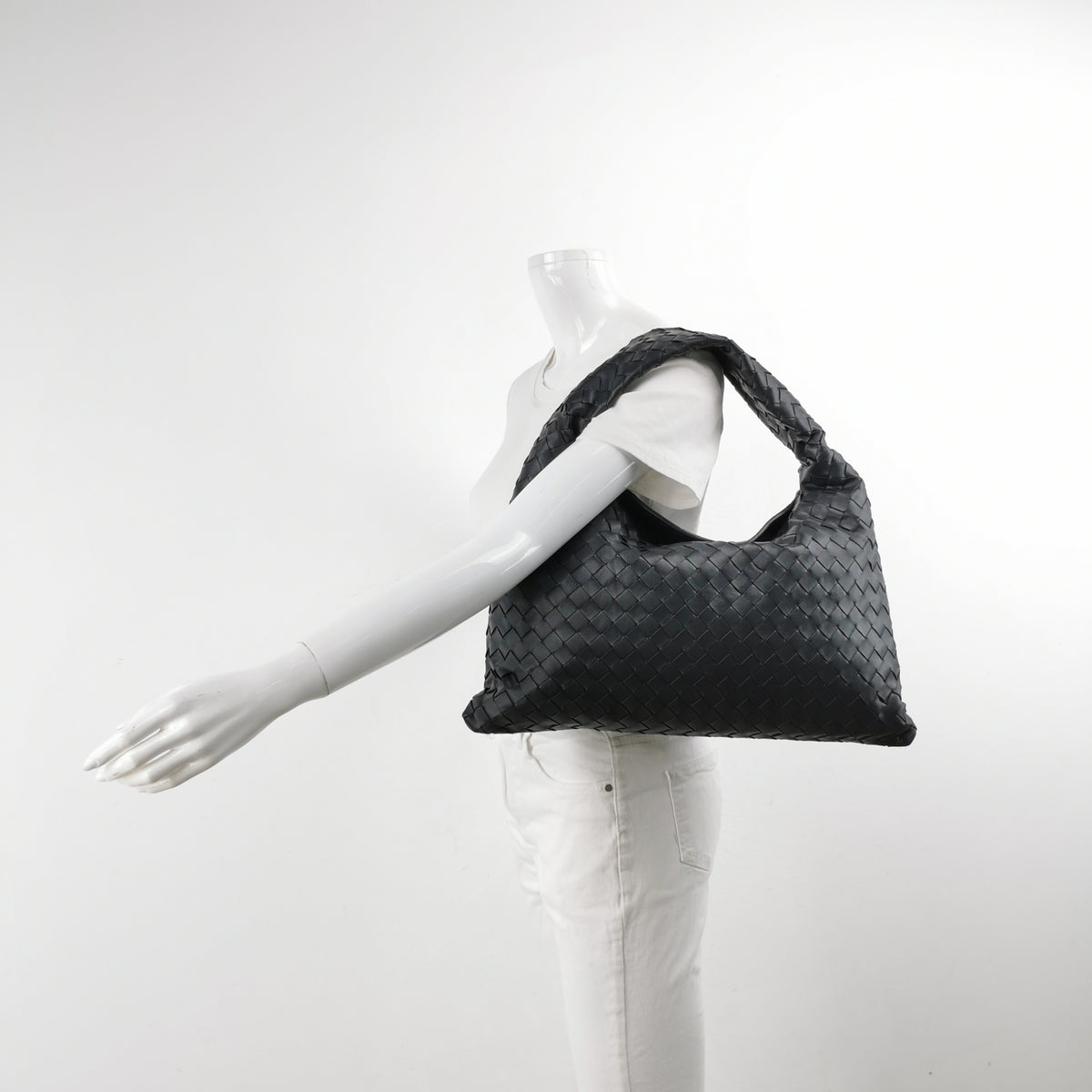 Bottega Veneta Hop Small Black