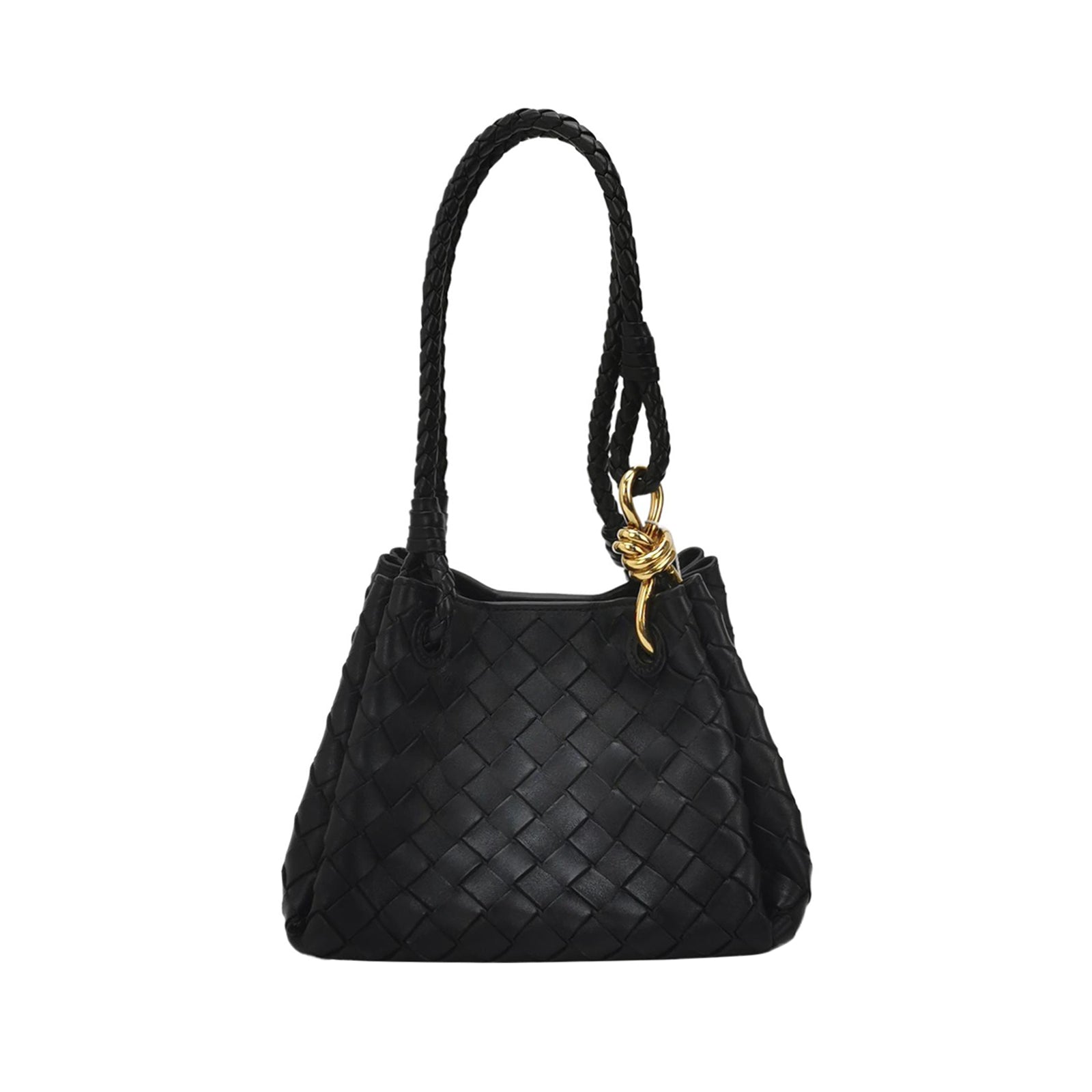 Bottega Veneta Parachute Small Hobo Black
