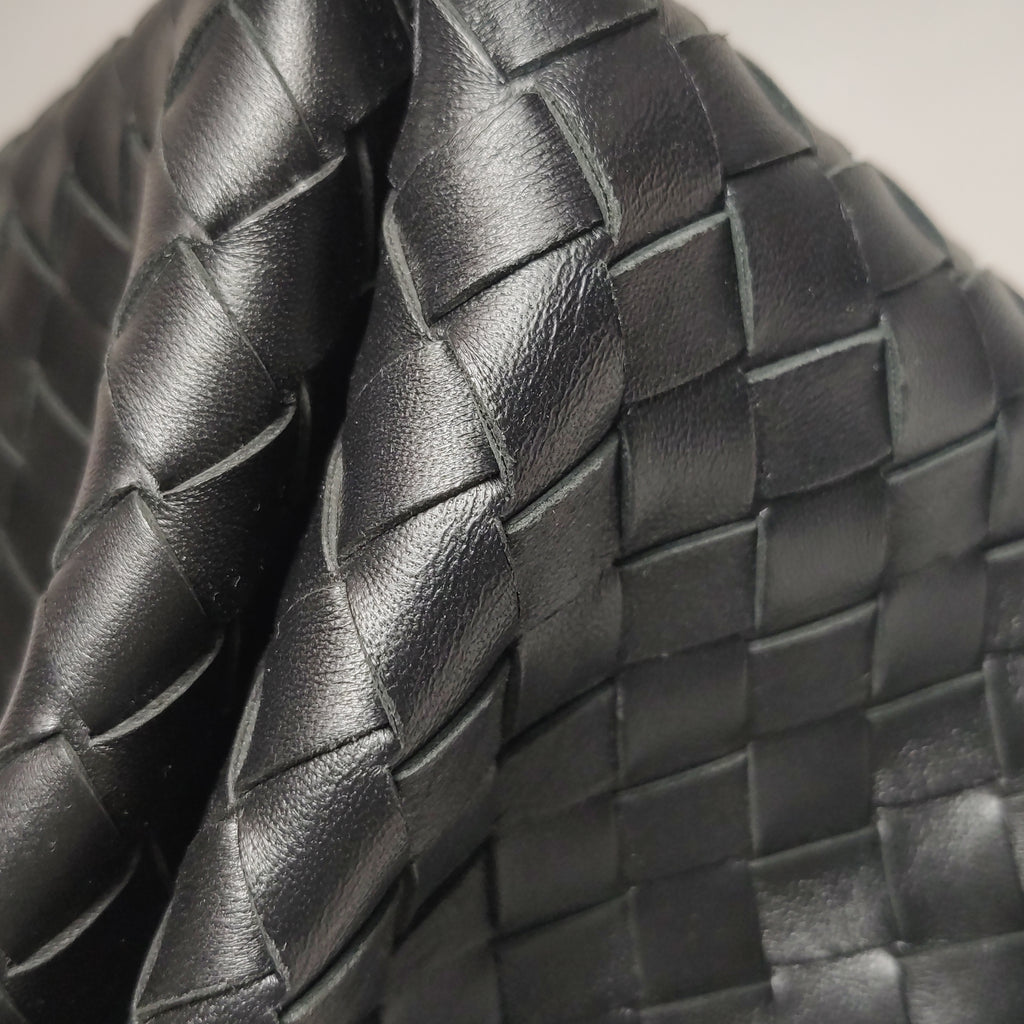 Bottega Veneta Parachute Small Hobo Black