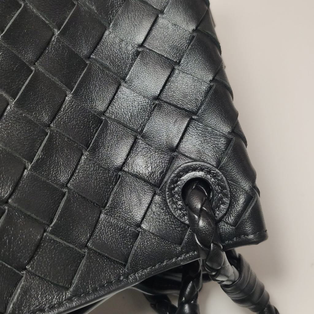 Bottega Veneta Parachute Small Hobo Black